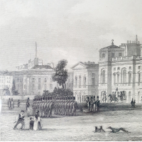 Gravure Horse guards